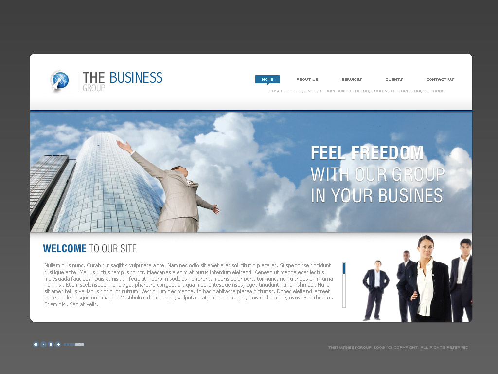 Financial Website Design and Hosting